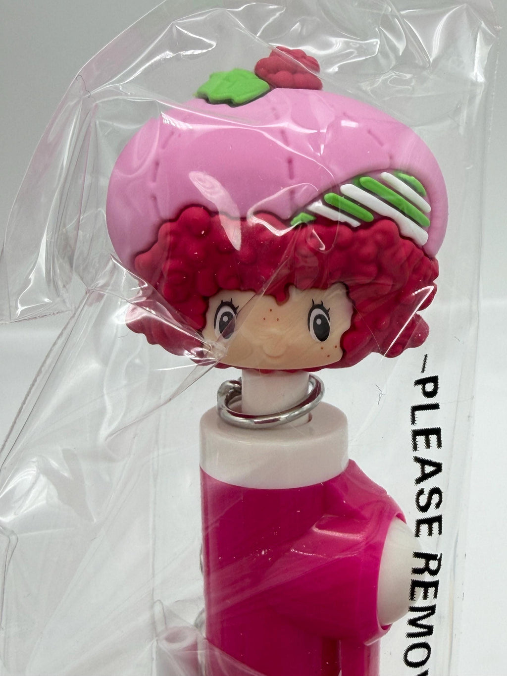 Strawberry Shortcake Raspberry Tart blind box 3D Head topper spinning scented pen