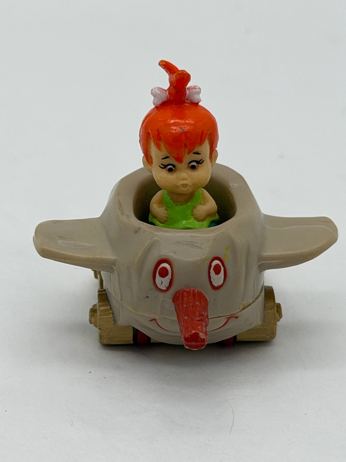 Vintage 1990s Denny’s fast food Pebbles Flintstone toy
