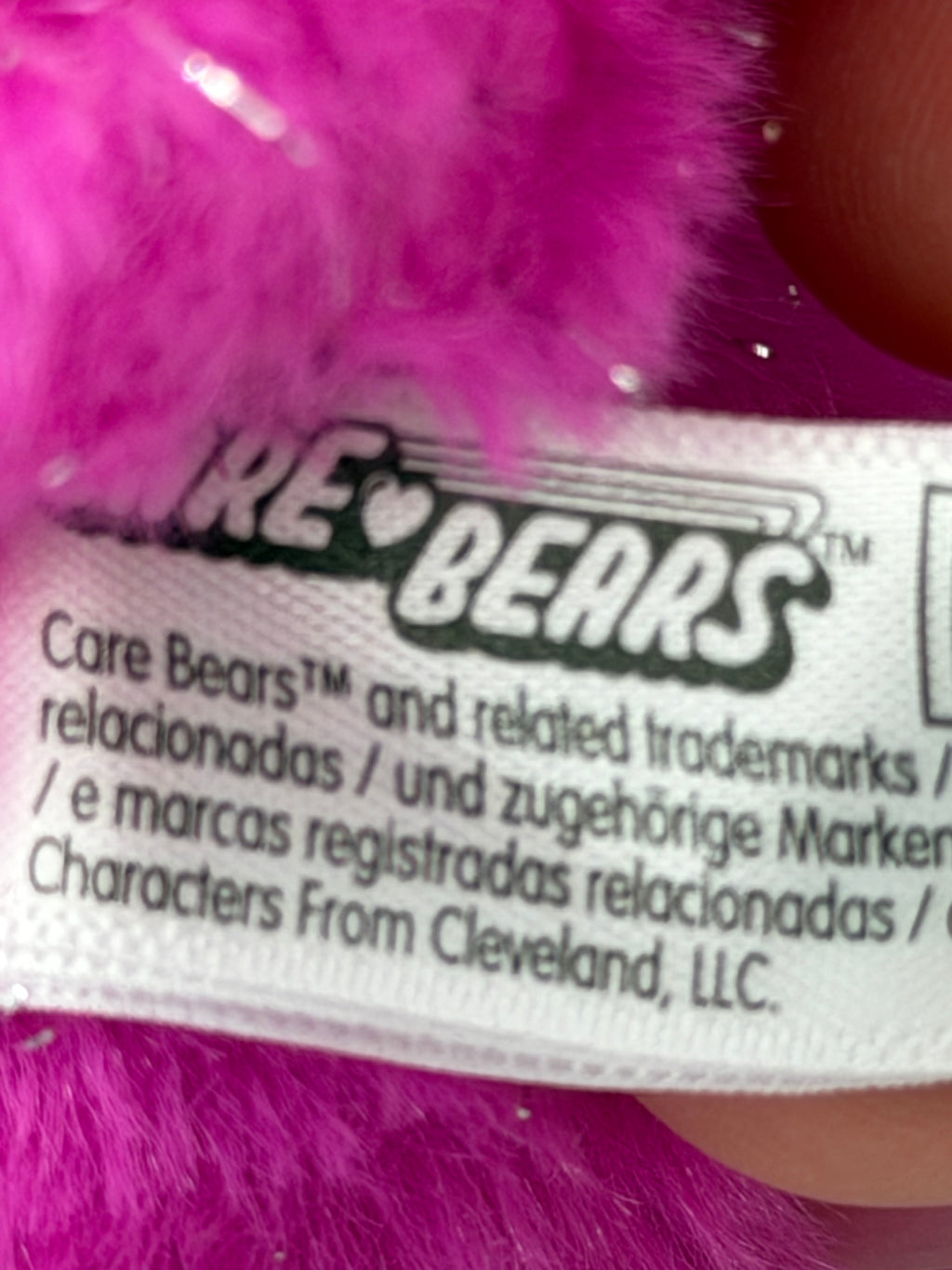Happy Haul Care Bears Sparkle with Care plush hanger blind box Cheer Bear