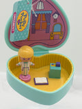 Polly Pocket heart compact Christmas ornament