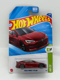 Tesla die cast Model S Plaid car on card