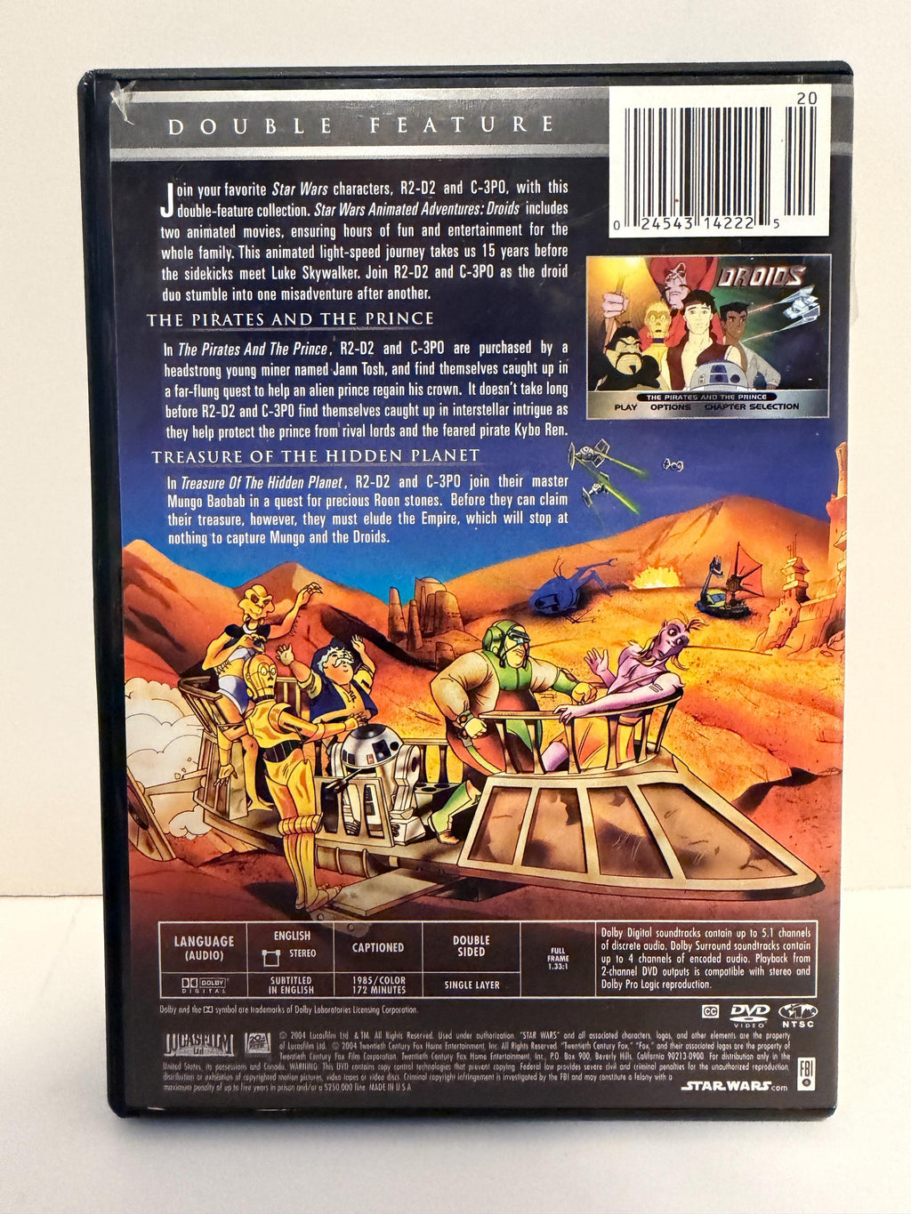 Star Wars Galactic Heroes lot of 3 figure sets + DROIDS double feature DVD movie