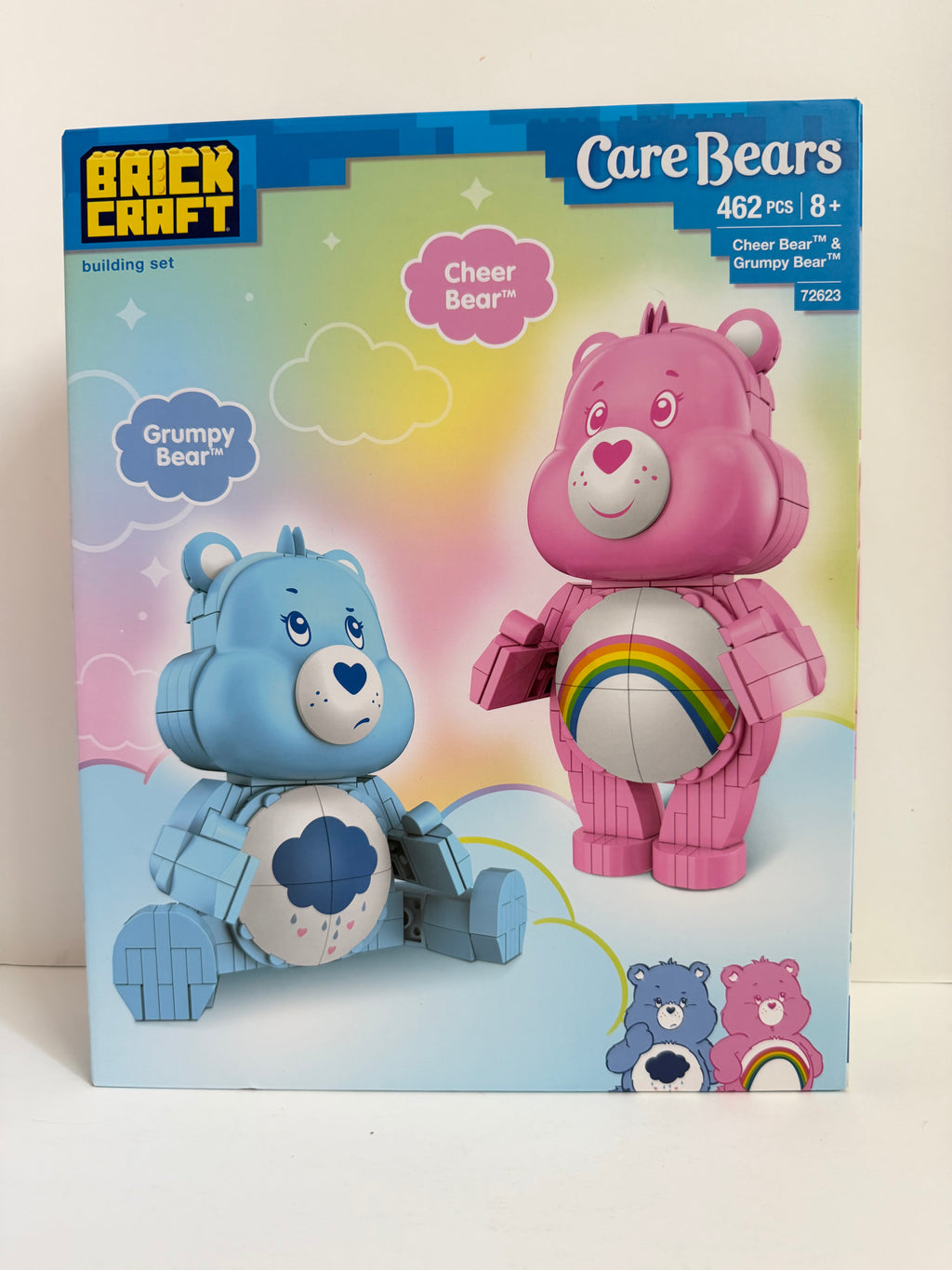 Brick craft Care Bears Cheer and Grumpy building set