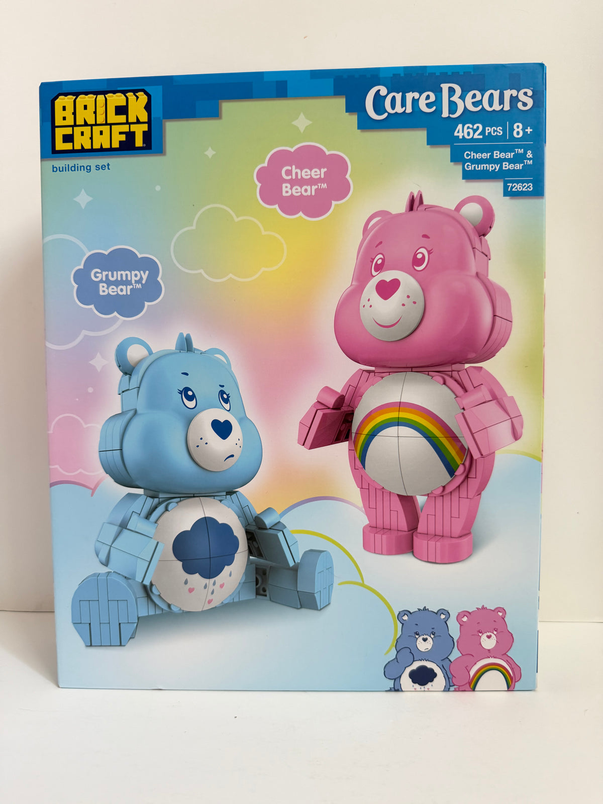 Brick craft Care Bears Cheer and Grumpy building set