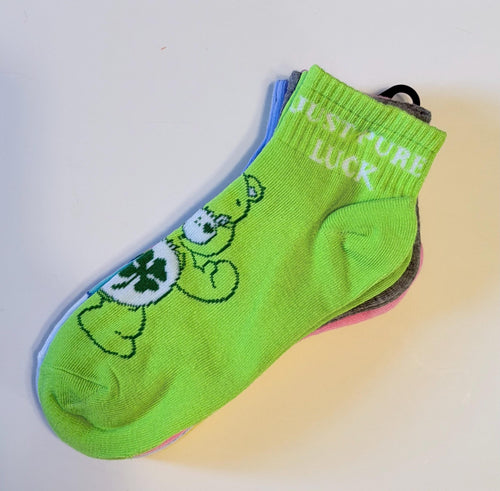 Care Bears Ankle Socks pack of 5, ladies sock size 4-11