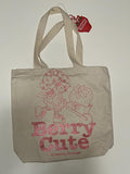 Strawberry Shortcake Berry Cute glitter design tote bag
