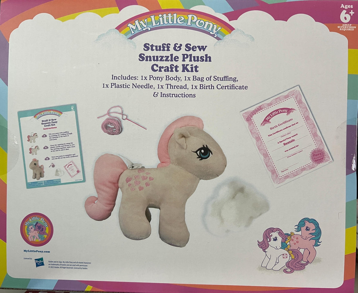 G1 My Little Pony 40th Anniversary Snuzzle Mini Plush DIY craft