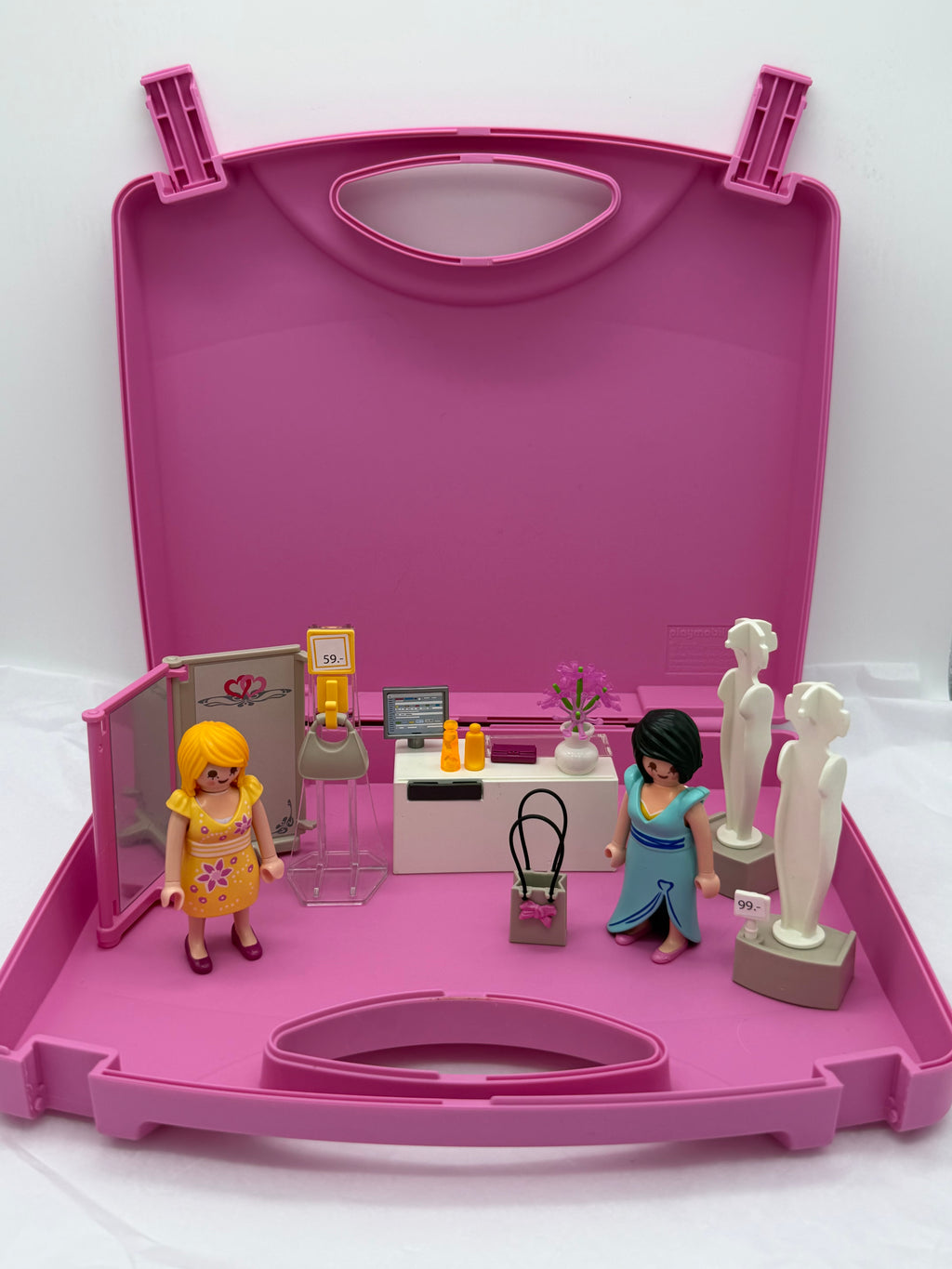 Playmobil City Life Shopping Center Fashion carry case playset #5611