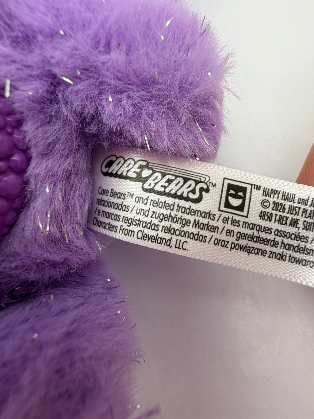 Happy Haul Care Bears Sparkle with Care plush hanger blind box Share Bear