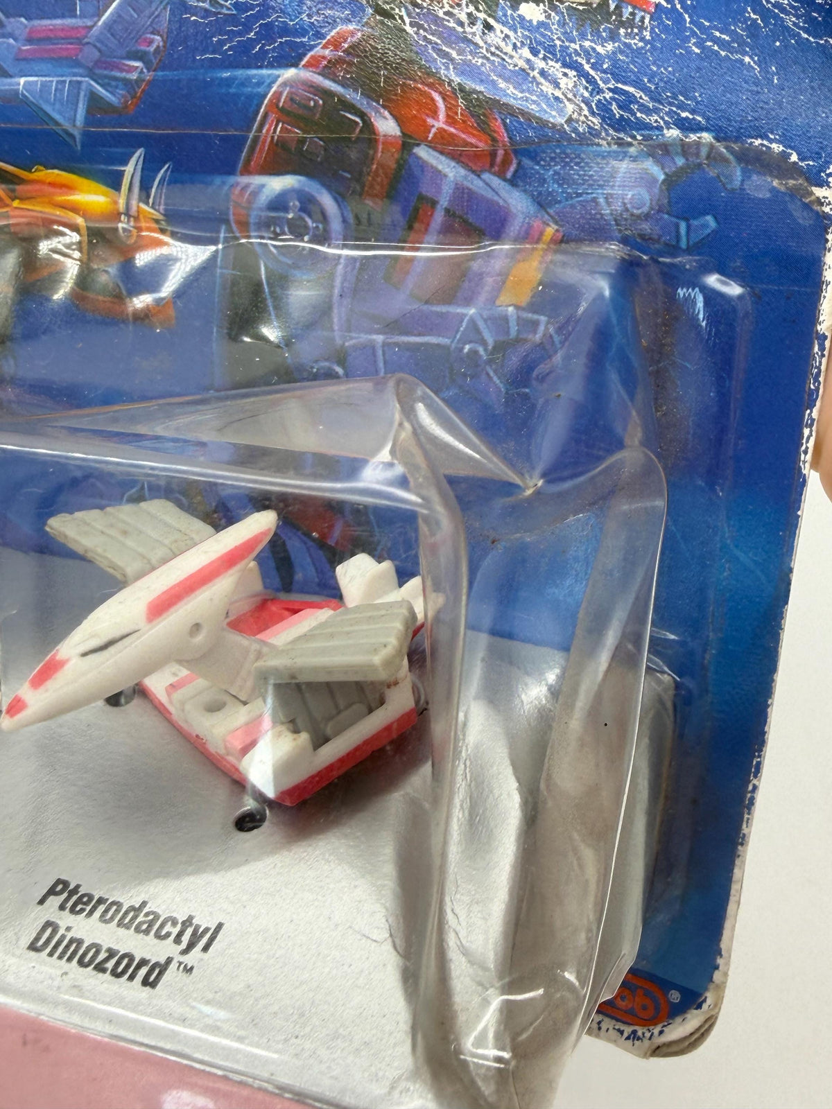 90s Galoob Micro Machines Power Rangers Pink Ranger #5 set with Dinozord