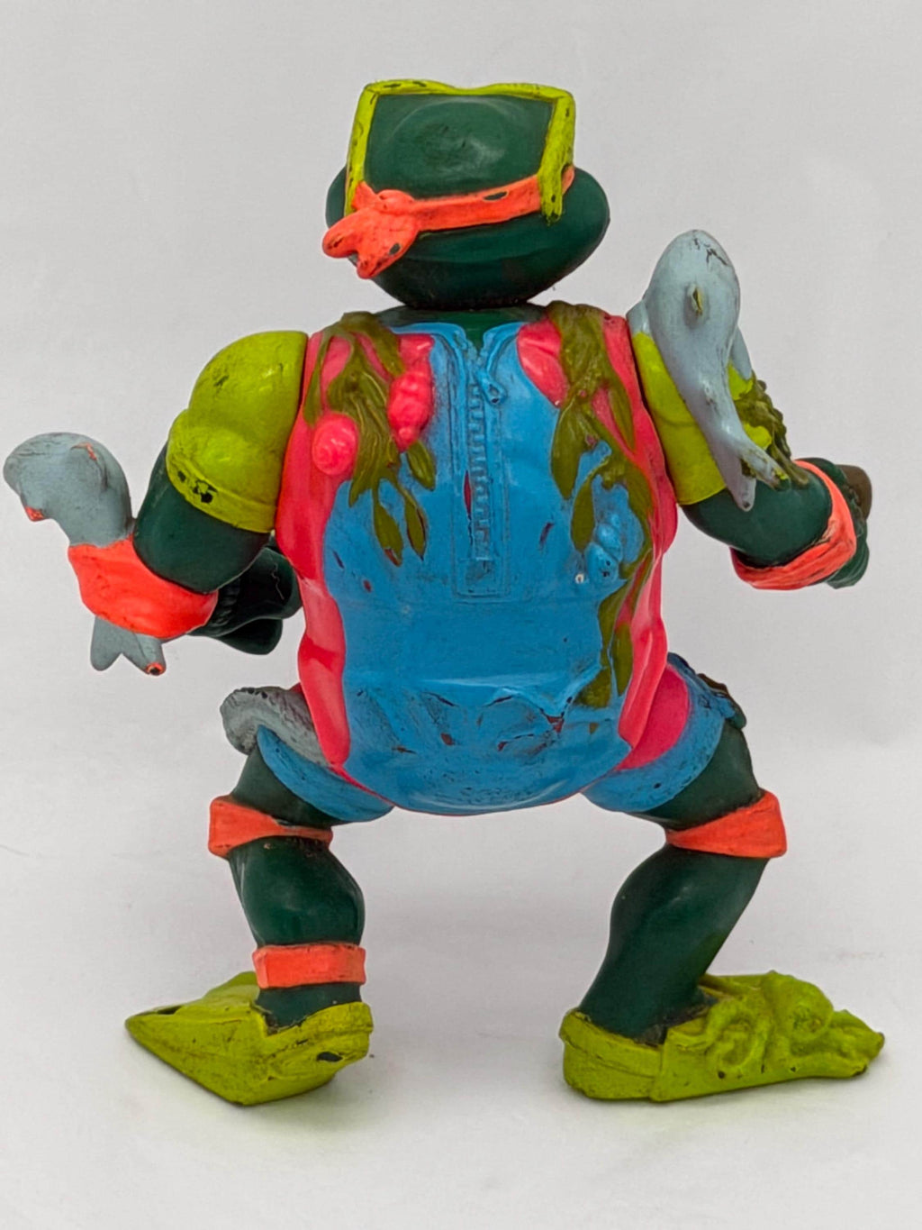 Vintage Teenage Mutant Ninja Turtles TMNT Playmates Sewer Surfer Mike  action figure