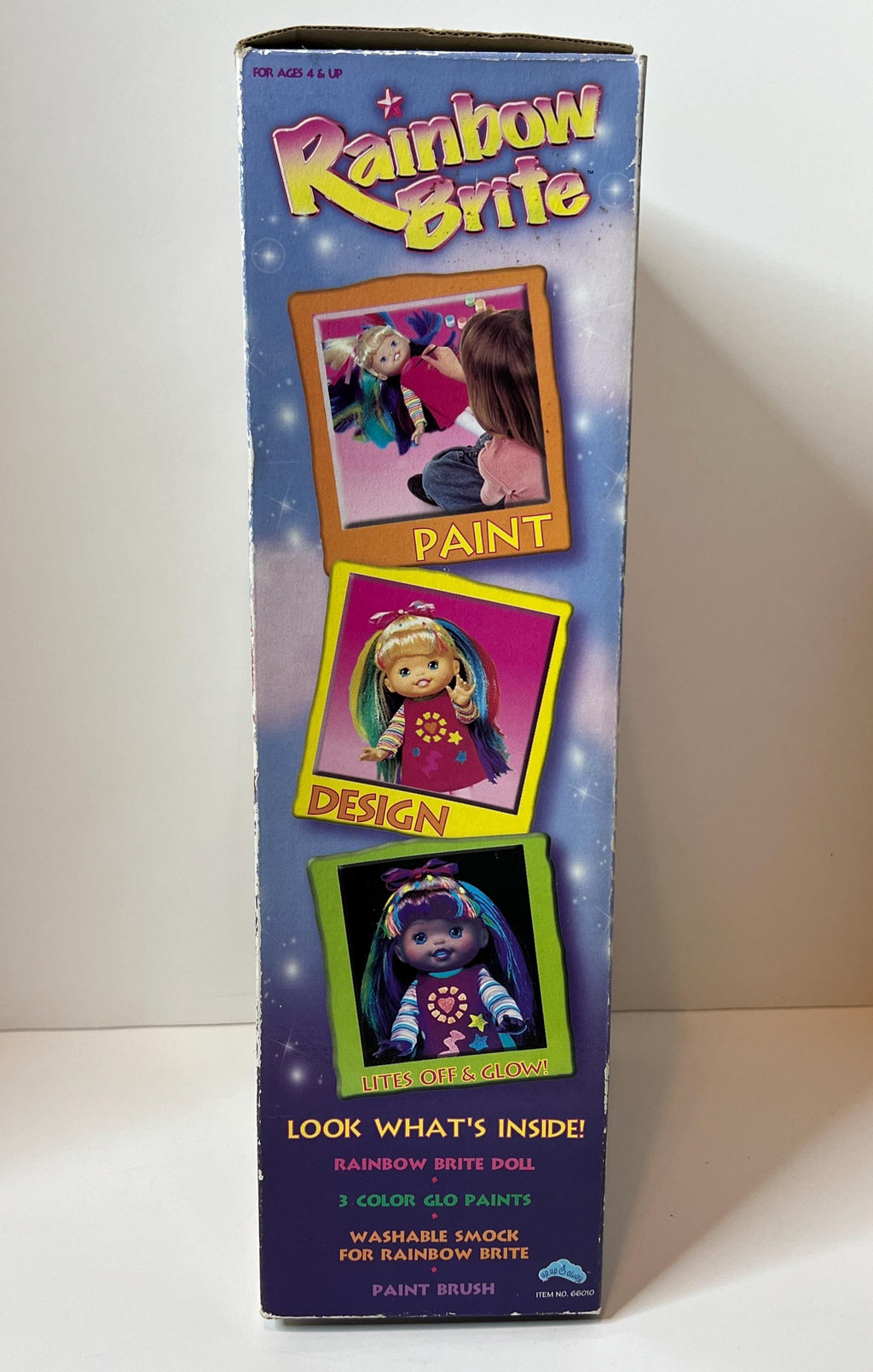 HTF 1990s 2nd Generation Rainbow Brite Color Crew  15” doll with box