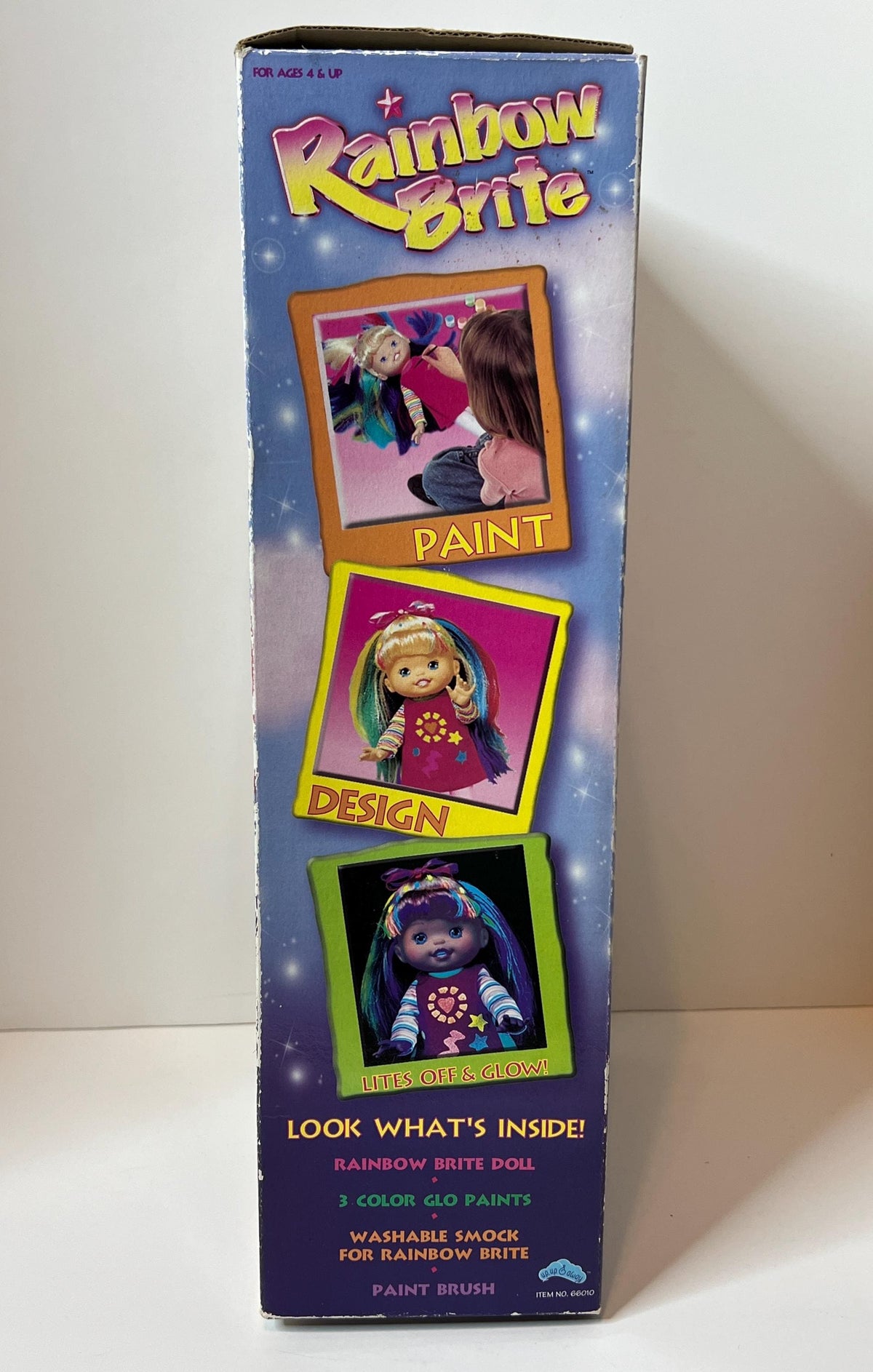HTF 1990s 2nd Generation Rainbow Brite Color Crew  15” doll with box