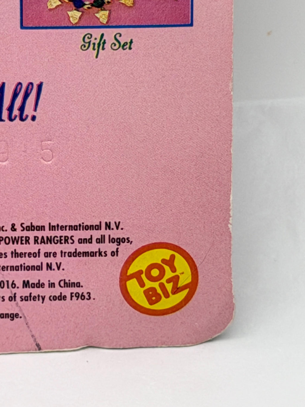 Vintage 90s Toy Biz Power Rangers Radiant Jewelry Collection Pink Ranger Barrettes on card