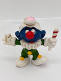1977 Smurfs Jester (Clown) Smurf Schleich Peyo PVC mini figure
