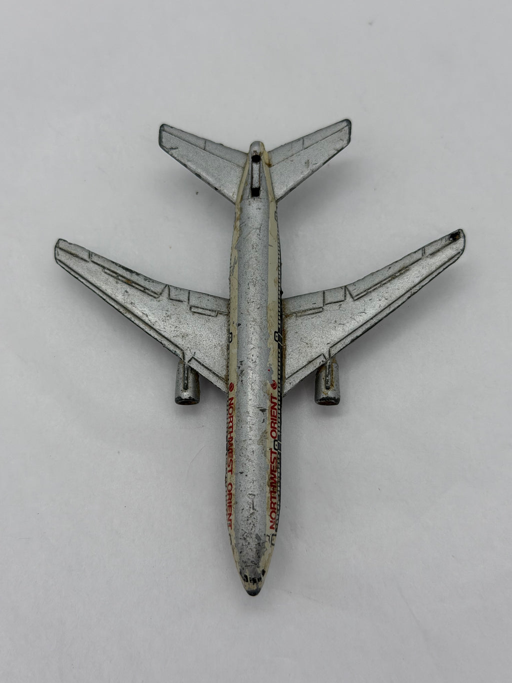 German Douglas DC10 Northwest Orient die cast plane