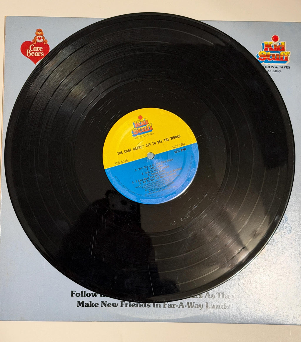 Vintage Care Bears Vinyl: Off To See the World + Picture Disc