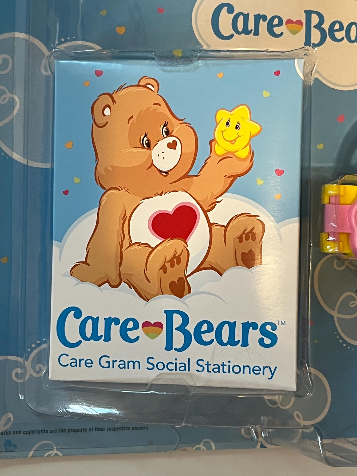 Wendy’s Care Bears / Tonka trucks  promotional store display with toys