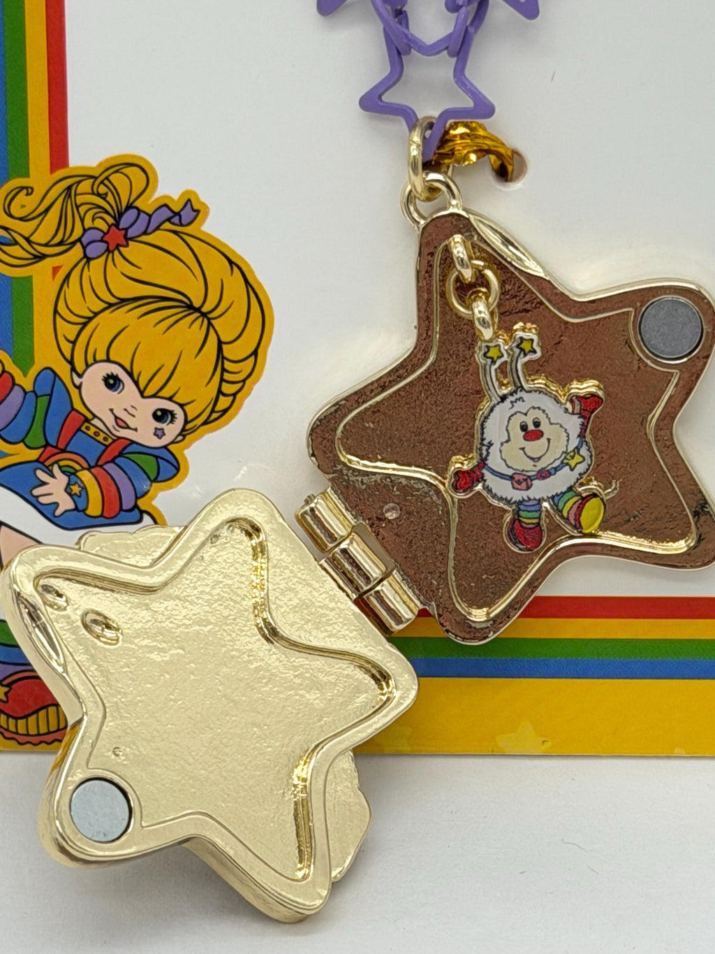 New Rainbow Brite Star locket with Twink charm