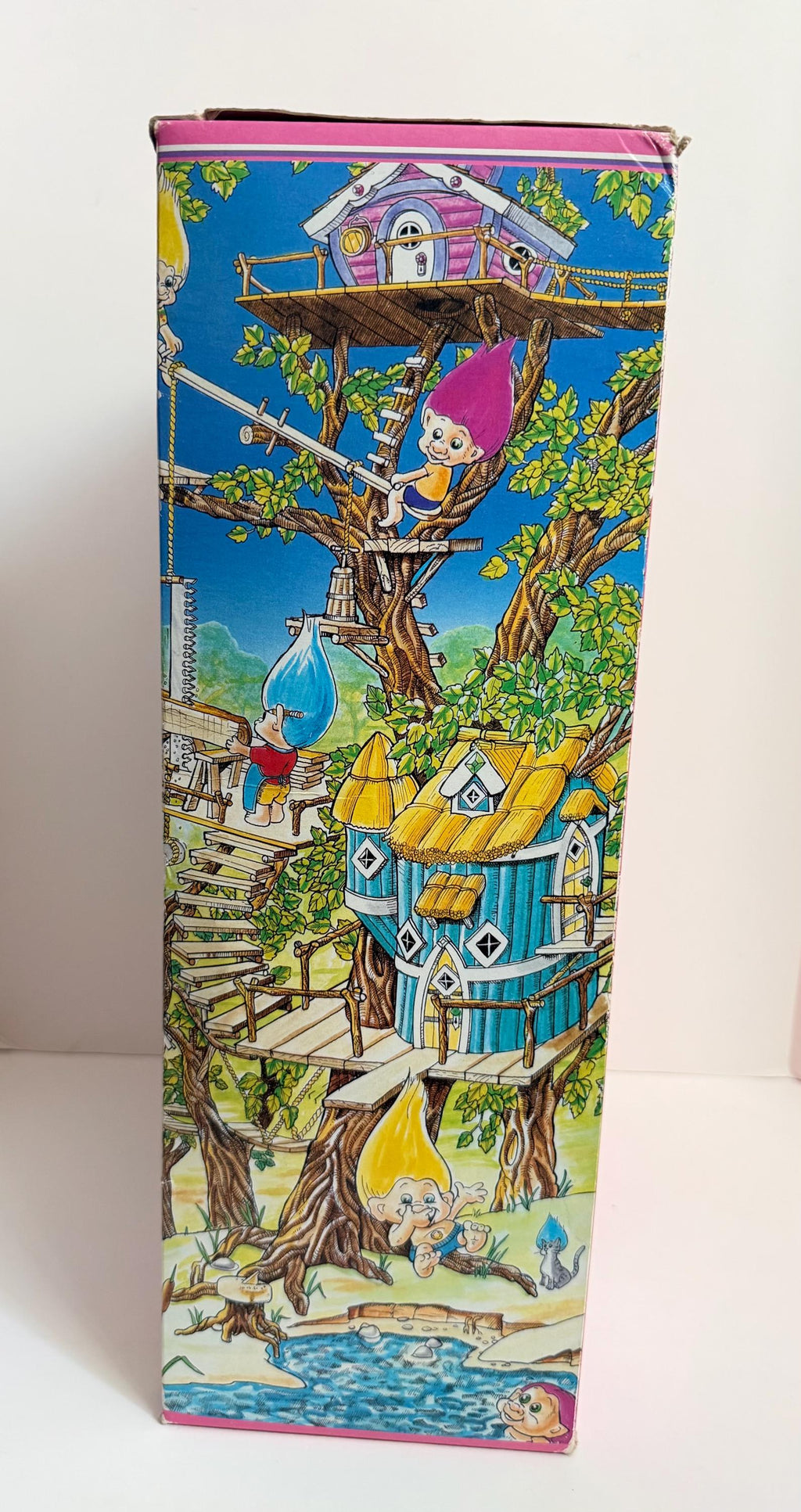 Vintage ACE novelty Treasure Troll Teens giant boxed doll