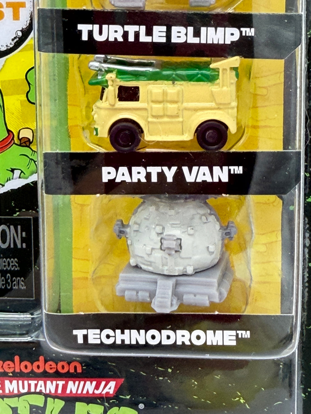 TMNT Ninja Turtles vehicles Jada Die Cast minis set