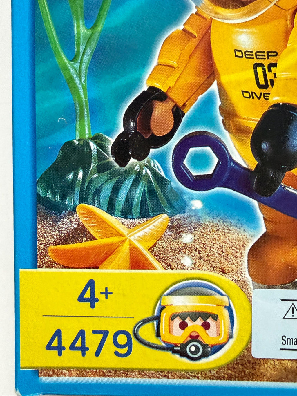 Playmobil Waterworld Deep Sea Diver 4479 figure in box - complete