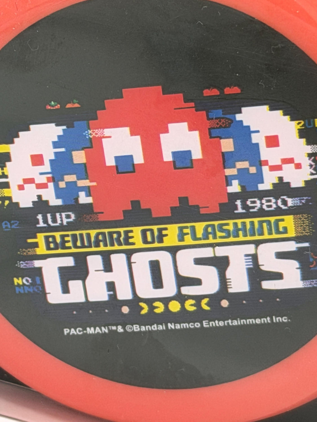 New PAC-Man and Ghosts snack food containers set of 3 BPA free