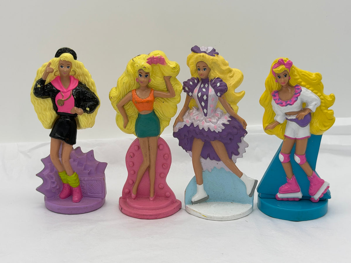 90s McDonald’s Happy Meal Barbie toys lot of 4
