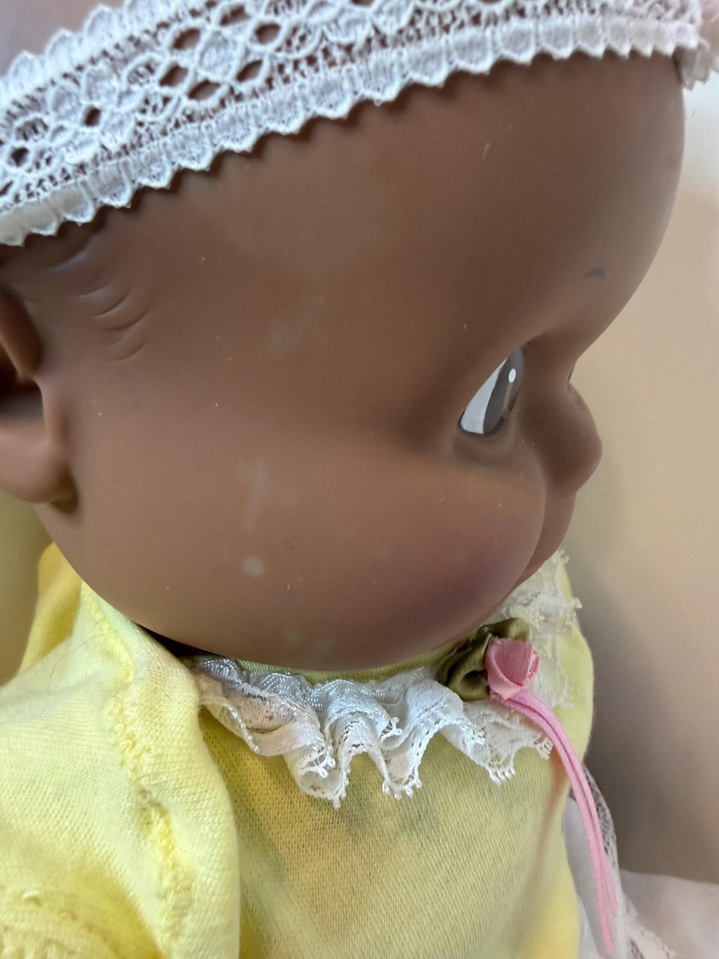 Adorable 1990s Rose Art Black Kewpie Babies anniversary  doll