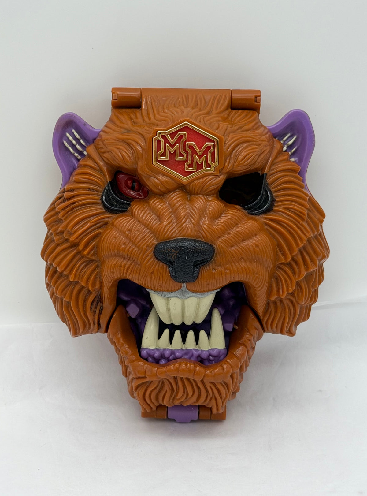 Vintage Bluebird Toys Mighty Max Grapples with Battle Cat