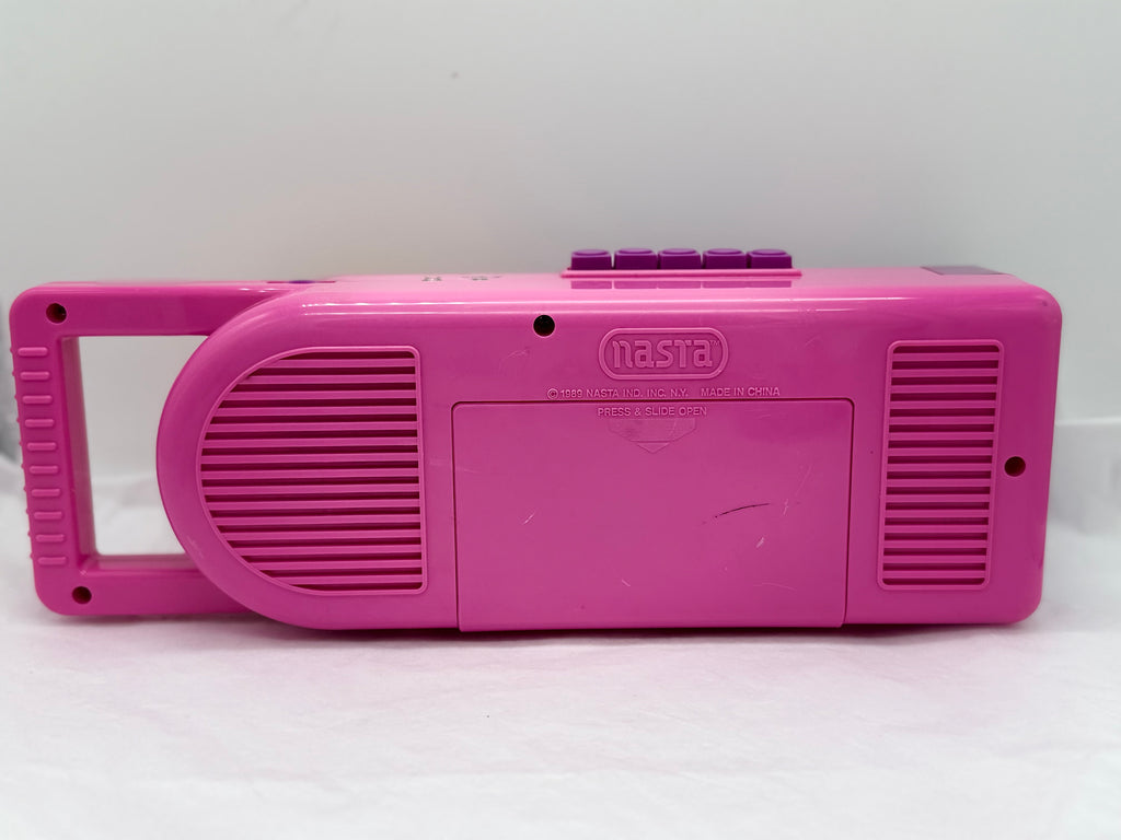 Vintage 1989 Barbie portable cassette player