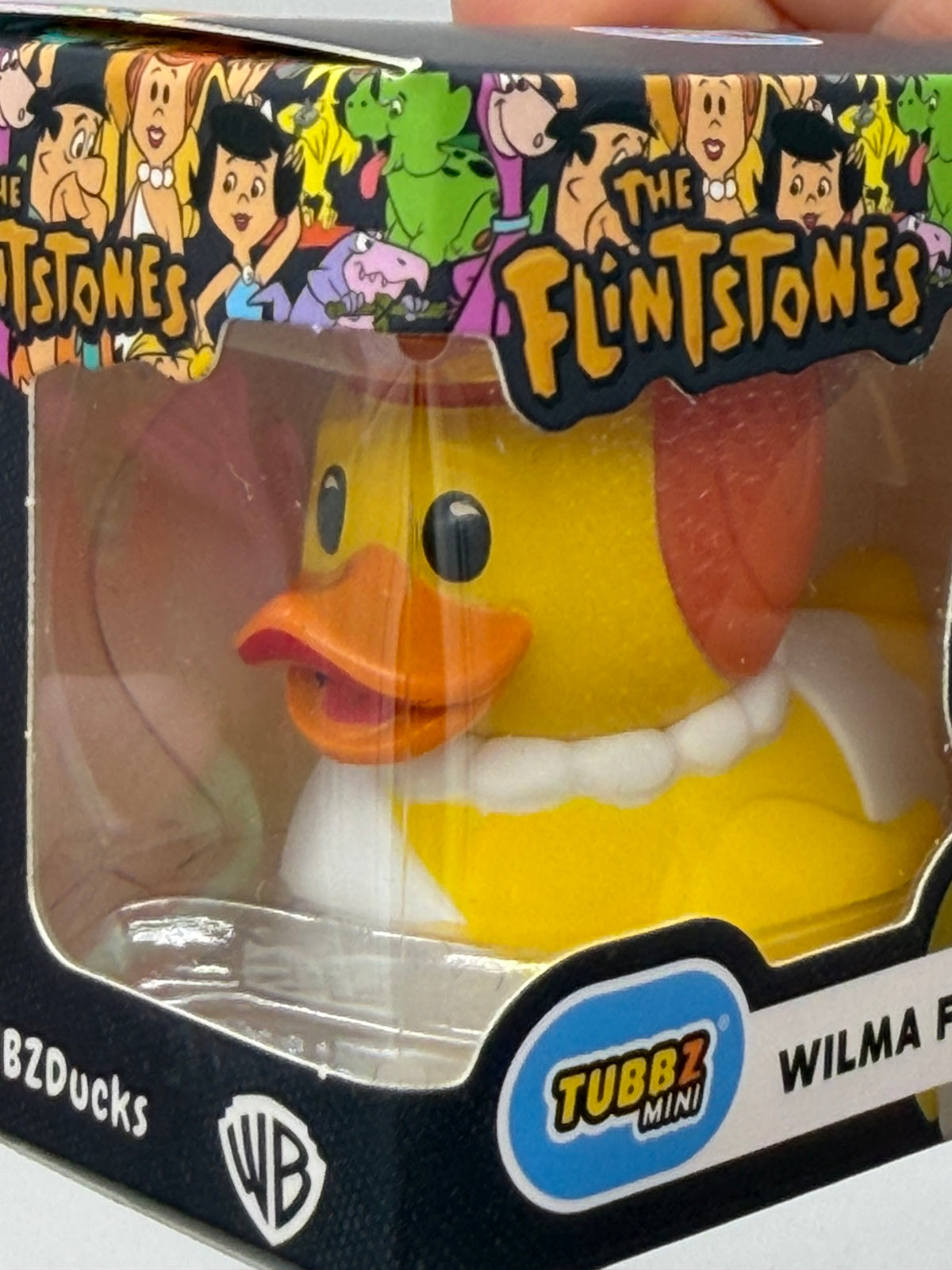 Flintstones Fred and Wilma mini rubber ducks