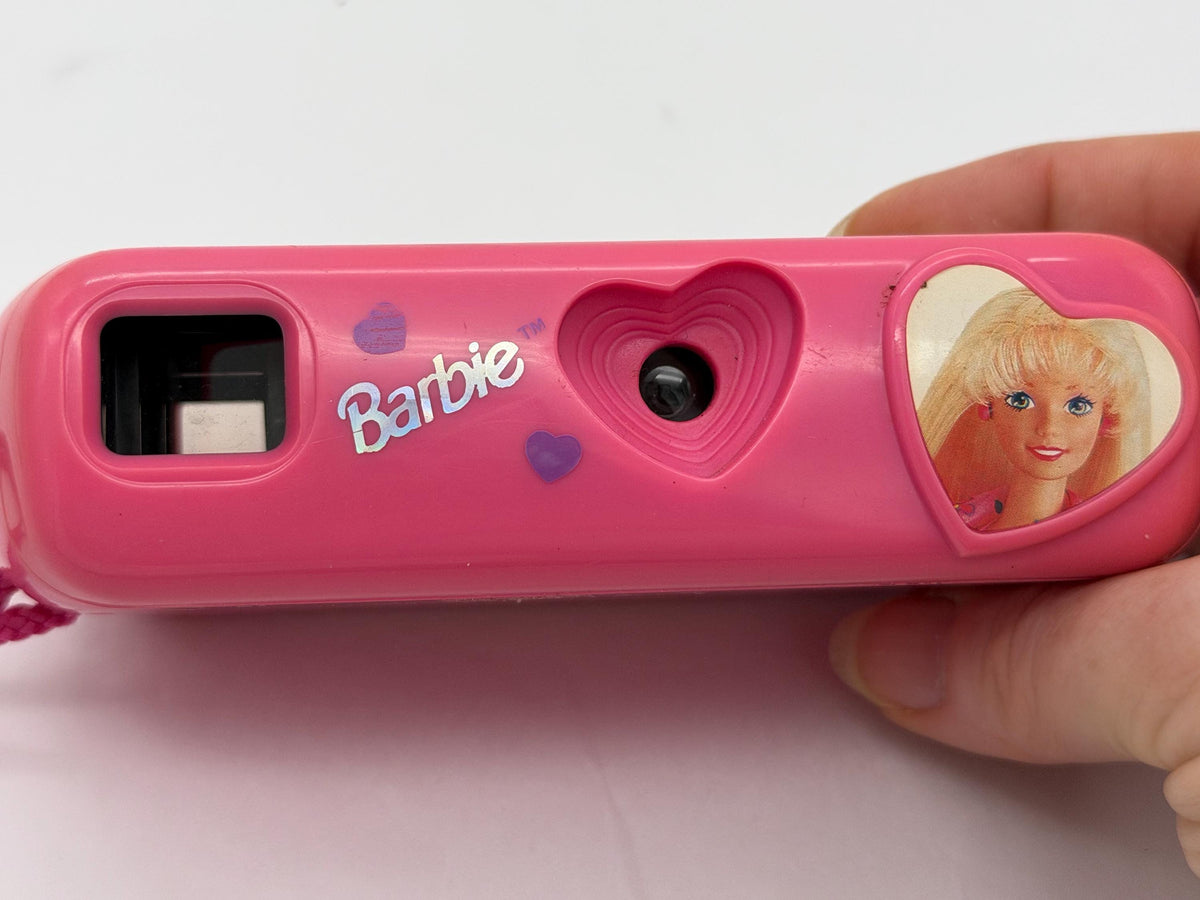Vintage Barbie Magic Heart Point and Shoot 110 film camera 1994