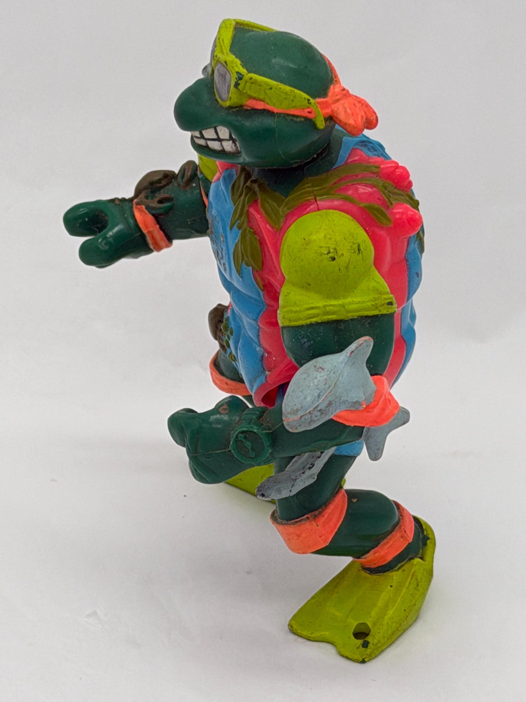 Vintage Teenage Mutant Ninja Turtles TMNT Playmates Sewer Surfer Mike  action figure