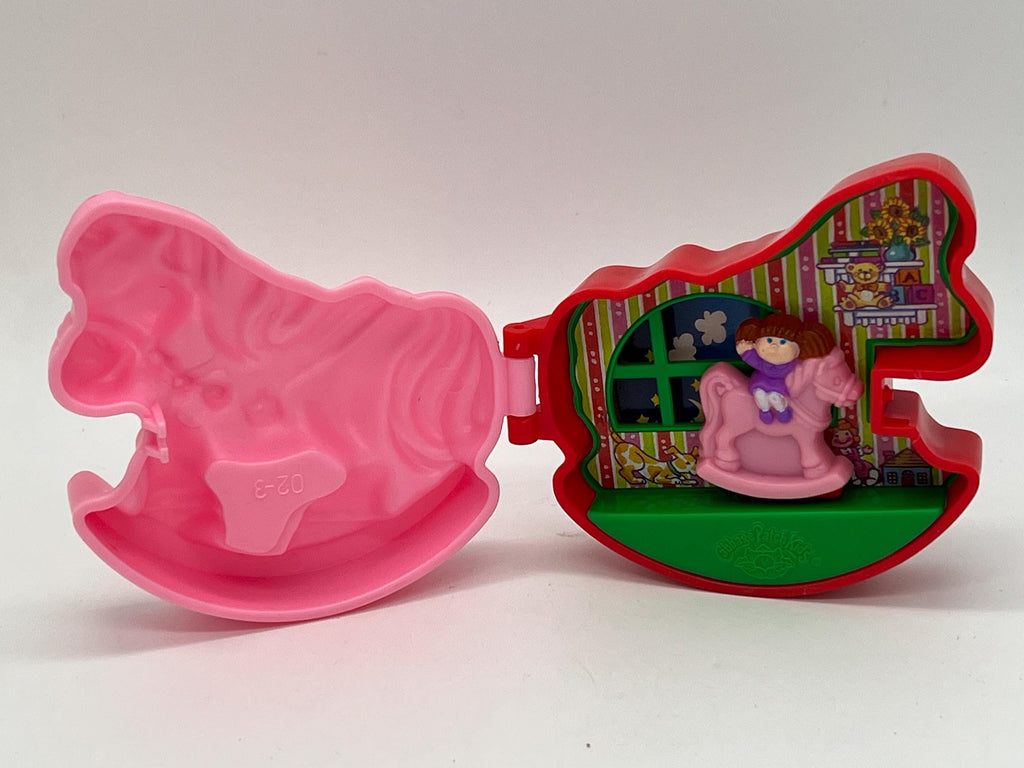 Vintage McDonald’s Happy Meal toy Cabbage Patch Kids rocking horse