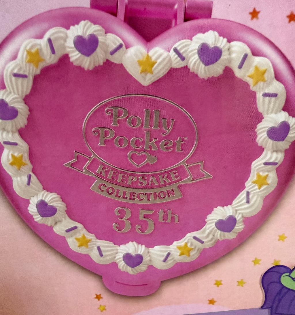 Polly Pocket Keepsake Collection 35th Birthday Partytime Stamper playset