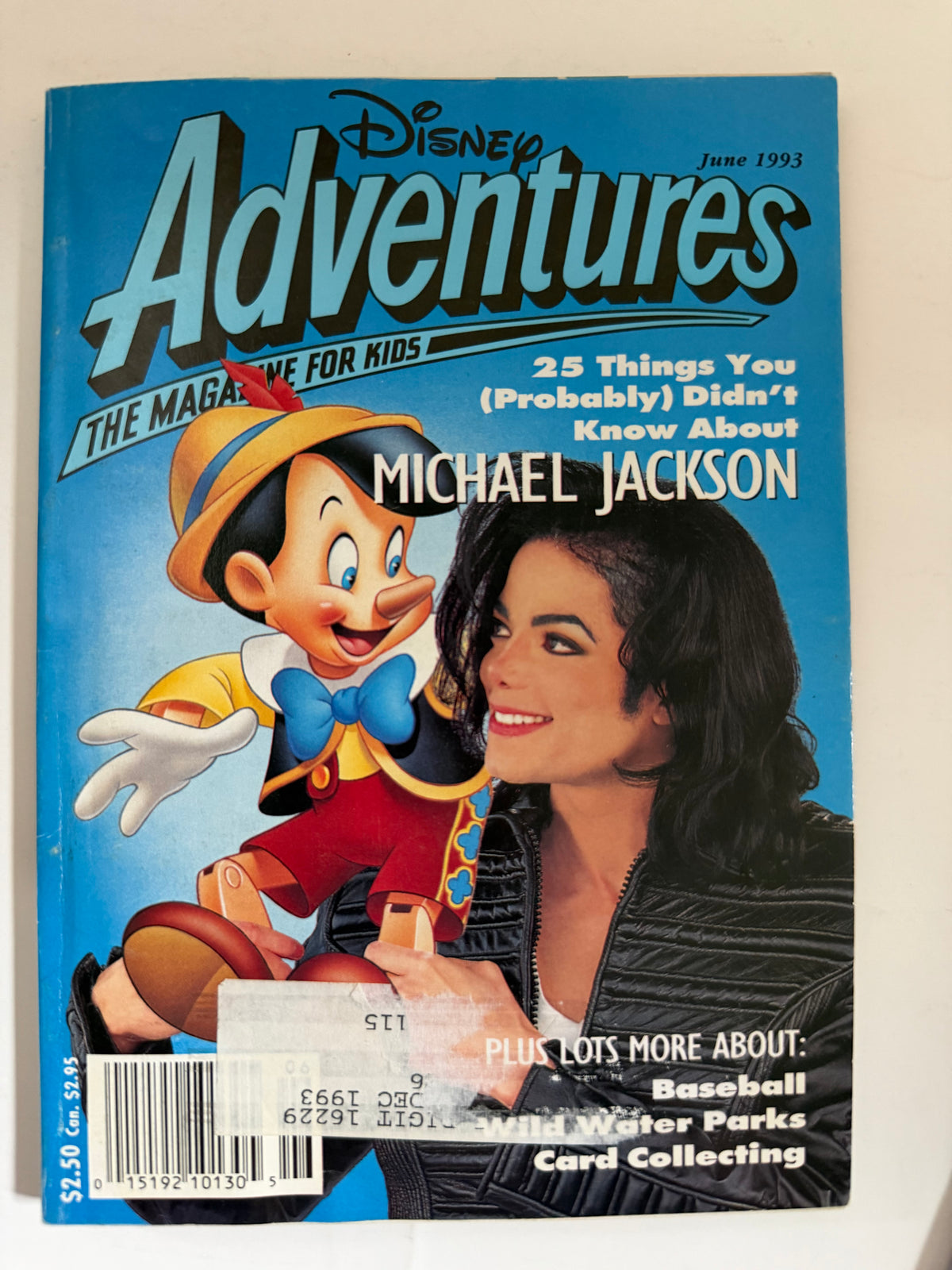 1992/1993 Disney Adventures magazines lot of 6
