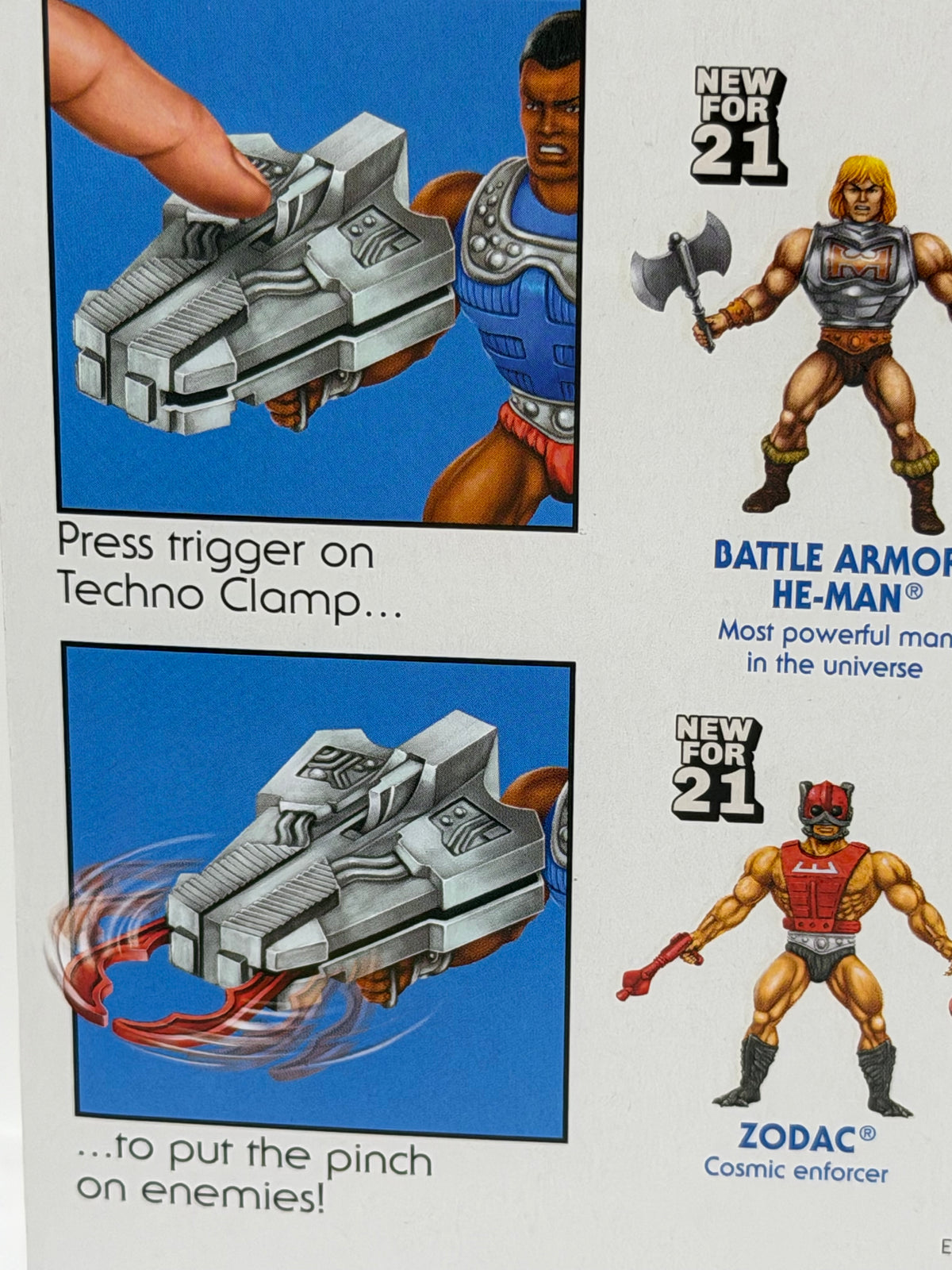 Masters of the Universe New for 21 Clamp Champ