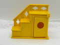Vintage Fisher Price Play Family House #952 Staircase with cupboard