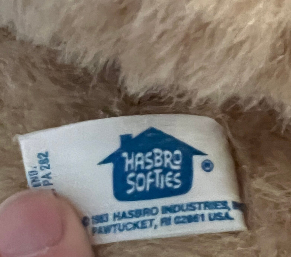 Hard to find vintage  Hasbro Softies  Under Bears
