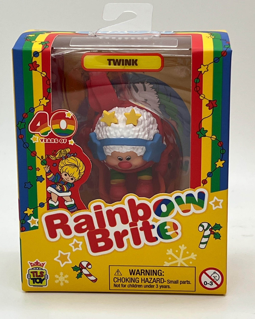 Rainbow Brite Twink The Loyal Subjects holiday version mini figure
