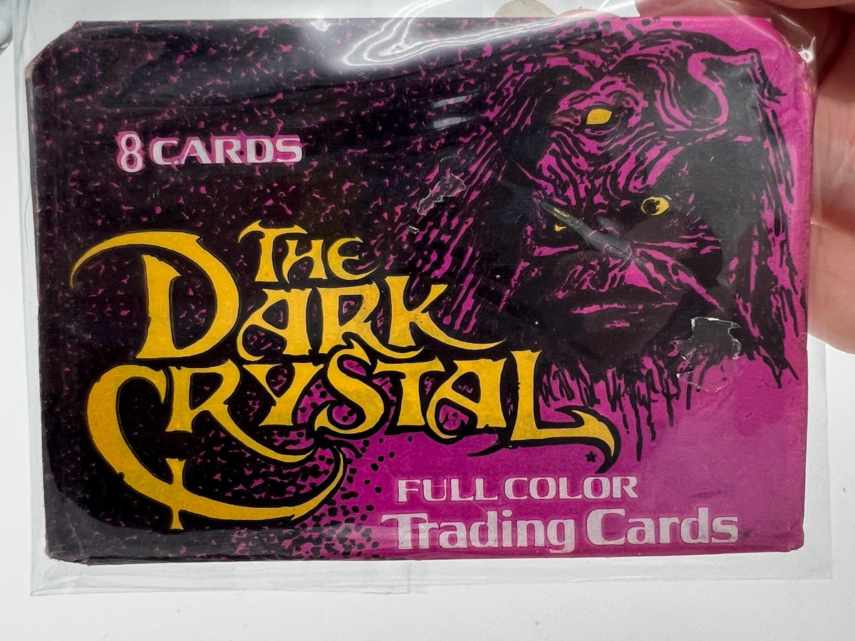 Vintage Jim Henson’s The Dark Crystal film collector cards - 3 packs
