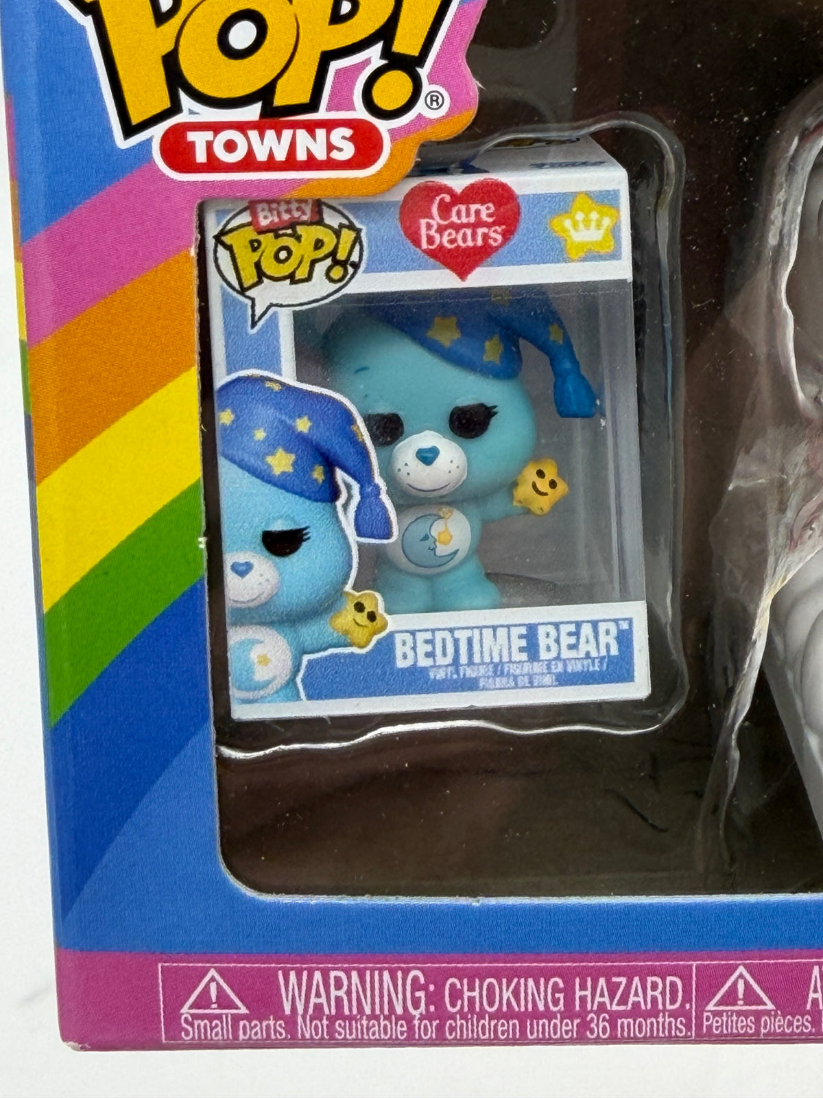 Care Bears Funko Bitty Pop Care-a-Lot  and Bedtime Bear mini set