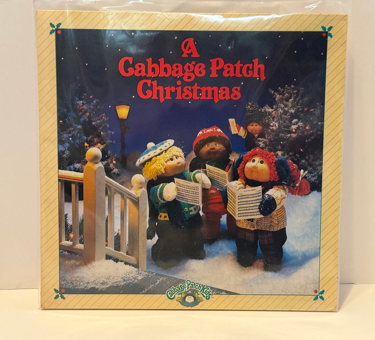Vintage A Cabbage Patch Christmas vinyl LP album