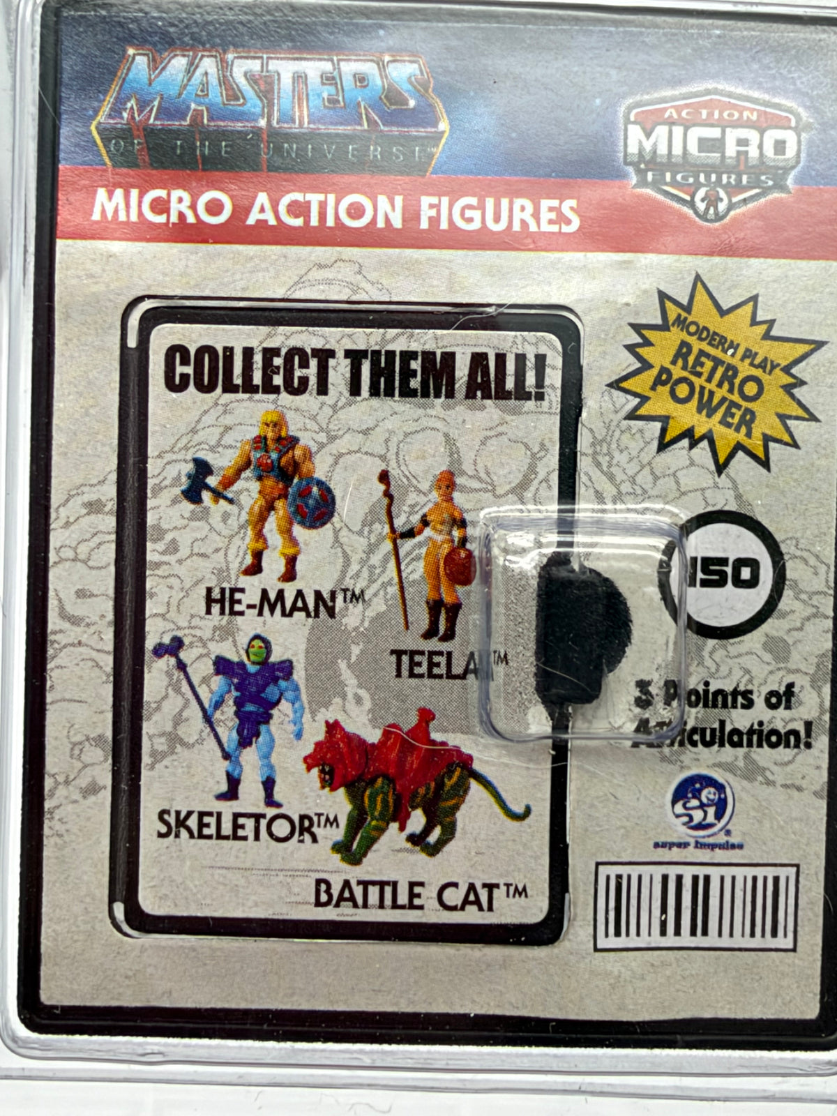 World’s Smallest Action Micro Figures MOTU Teela