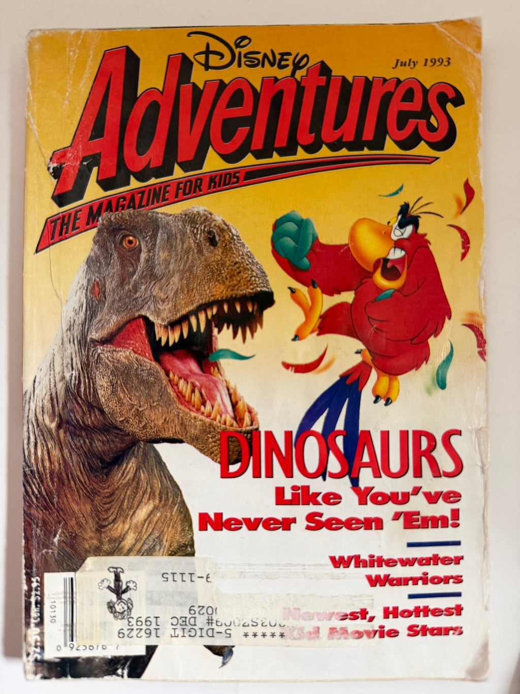 1992/1993 Disney Adventures magazines lot of 6