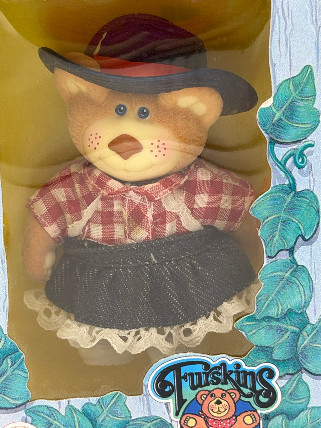 Xavier Roberts Furskins Cece mini figure in box by Coleco/ Panosh Place