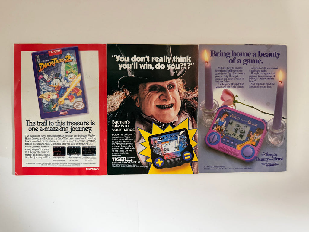 1992/1993 Disney Adventures magazines lot of 6