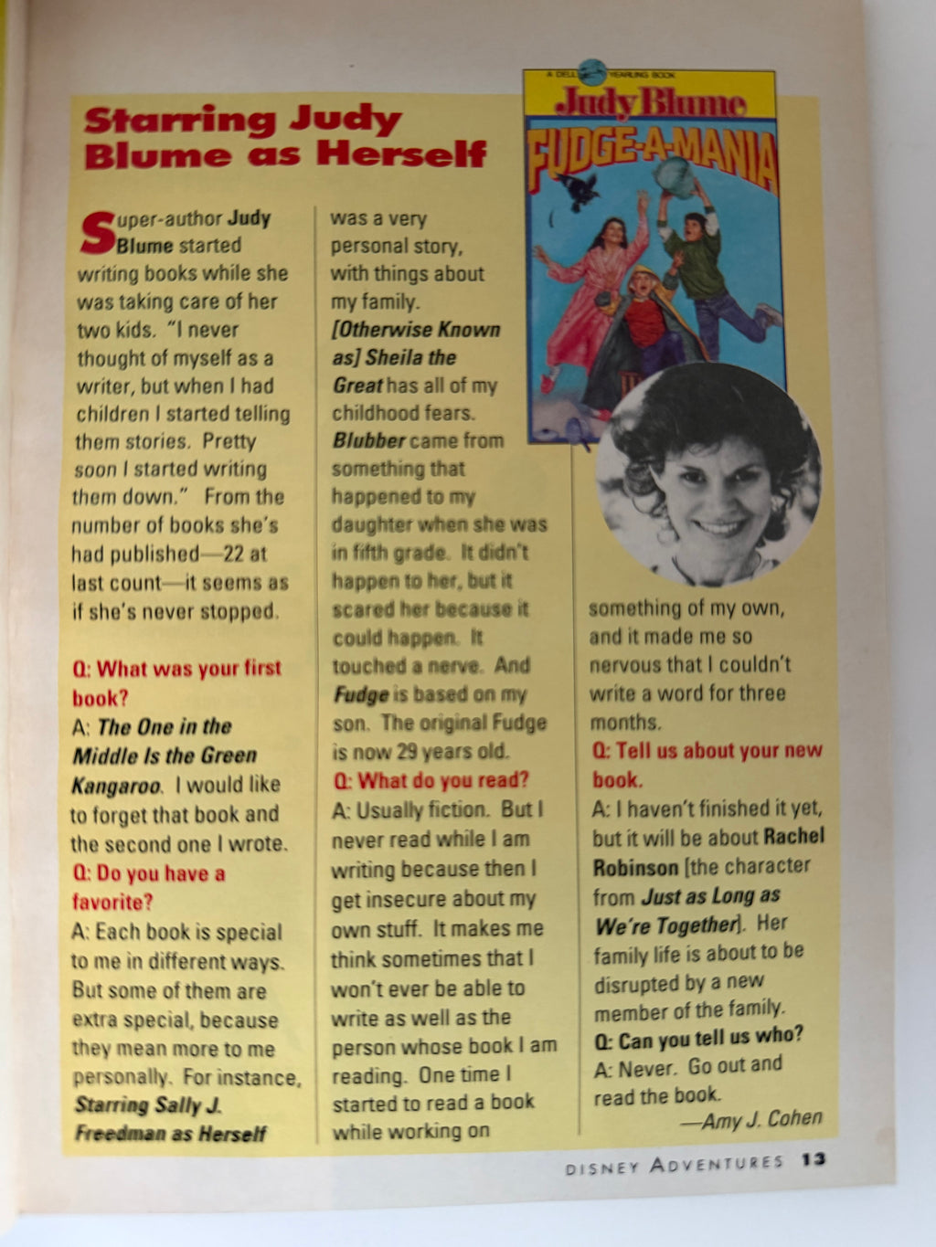 1992/1993 Disney Adventures magazines lot of 6