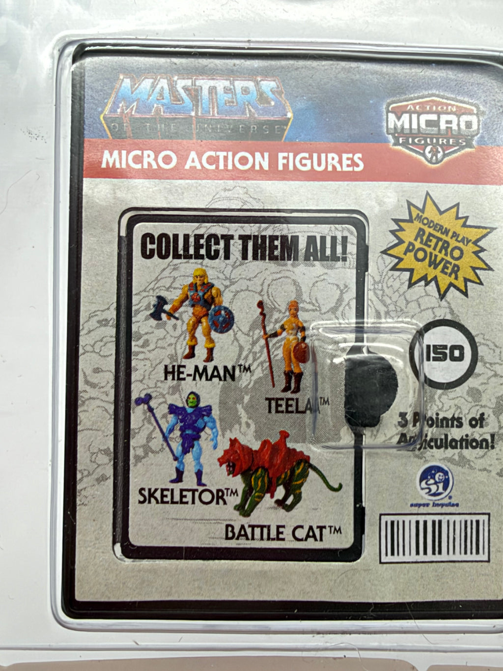 World’s Smallest Action Micro Figures MOTU Skeletor